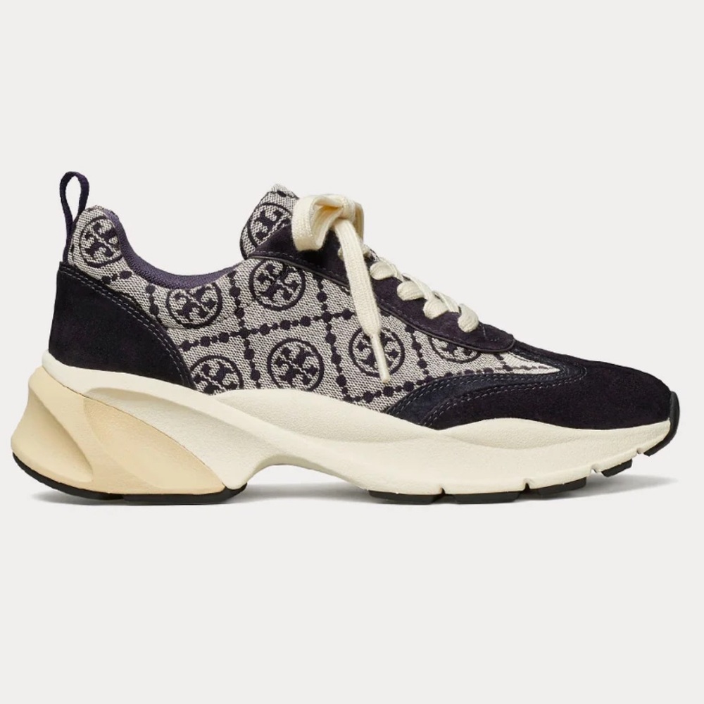 Tory Burch T Monogram Good Luck Trainer